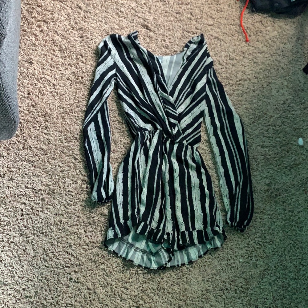 Long sleeved romper